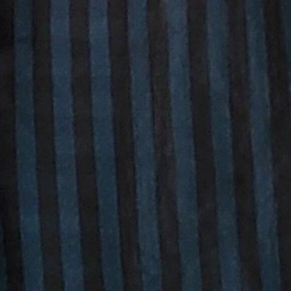 "FOREVER 21" BLUE & BLACK STRIPED SLEEVELESS SHIRT - NWOT - Picture 6 of 7